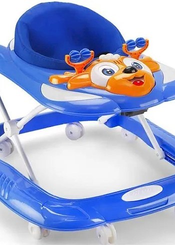 Renkli Mavi Bebek Yürüteci