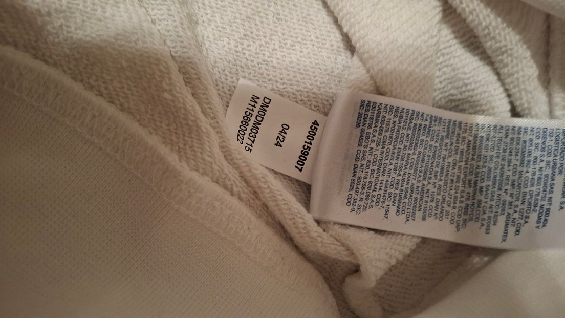 orjinal Tommy Hilfiger  M beden beyaz sweatshirt - Görsel 3