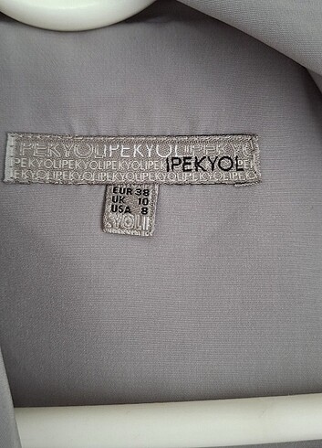 m Beden gri Renk İoekyol M beden ceket