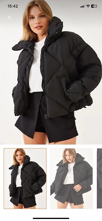 Oversize Şişme Mont