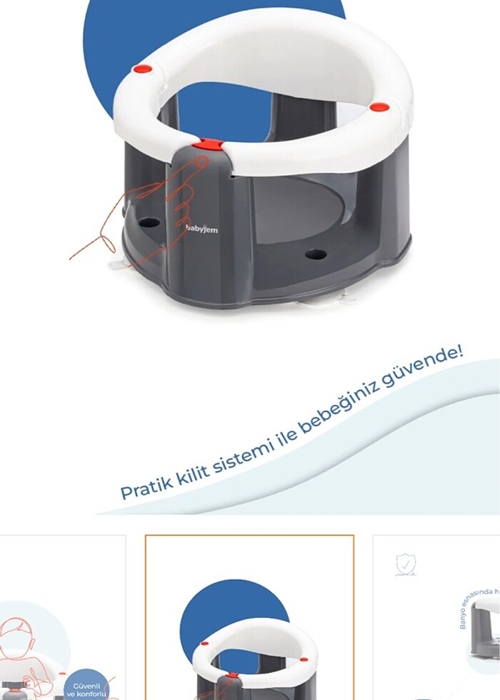 Banyo Mama Oturağı - Görsel 2