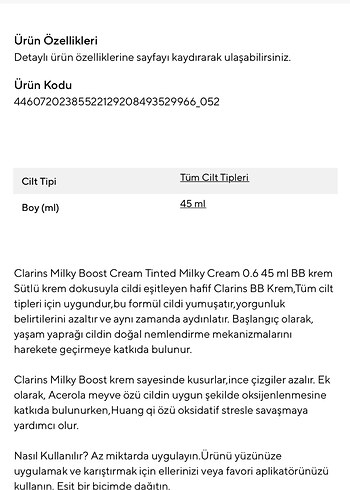 Clarins Milky Boost BB Krem 15 ml - Görsel 4