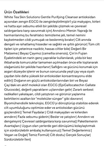 Elizabeth Arden White Tea Yüz Temizleyici 125 ml - Görsel 2