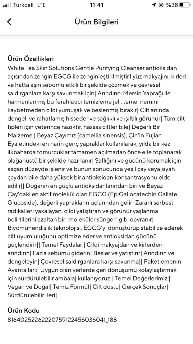 Elizabeth Arden White Tea Yüz Temizleyici 125 ml - Görsel 2