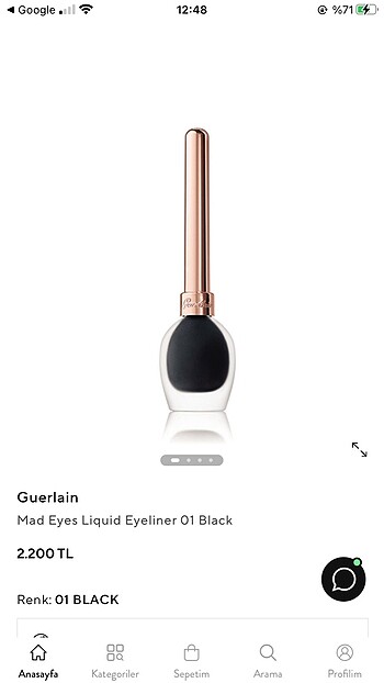 Guerlain likit eyeliner