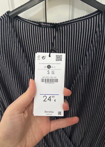 Gri Çizgili Piliseli Kadın Tulum - Görsel 3