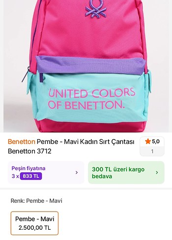 Beden sırt çantası