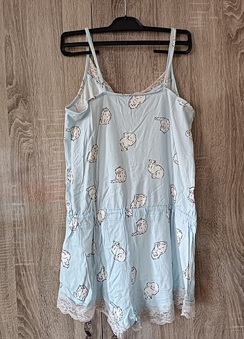 l Beden mavi Renk Şortlu pijama