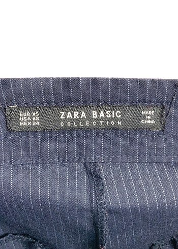 Kadın Lacivert Denim Zara Pantolon - Görsel 4