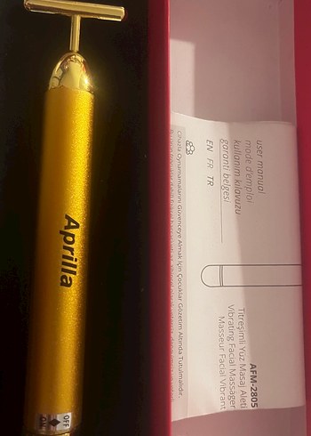 Titreşimli yüz masaj aleti - Görsel 3