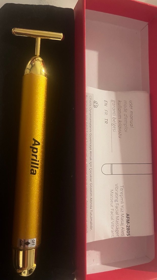 Titreşimli yüz masaj aleti - Görsel 3