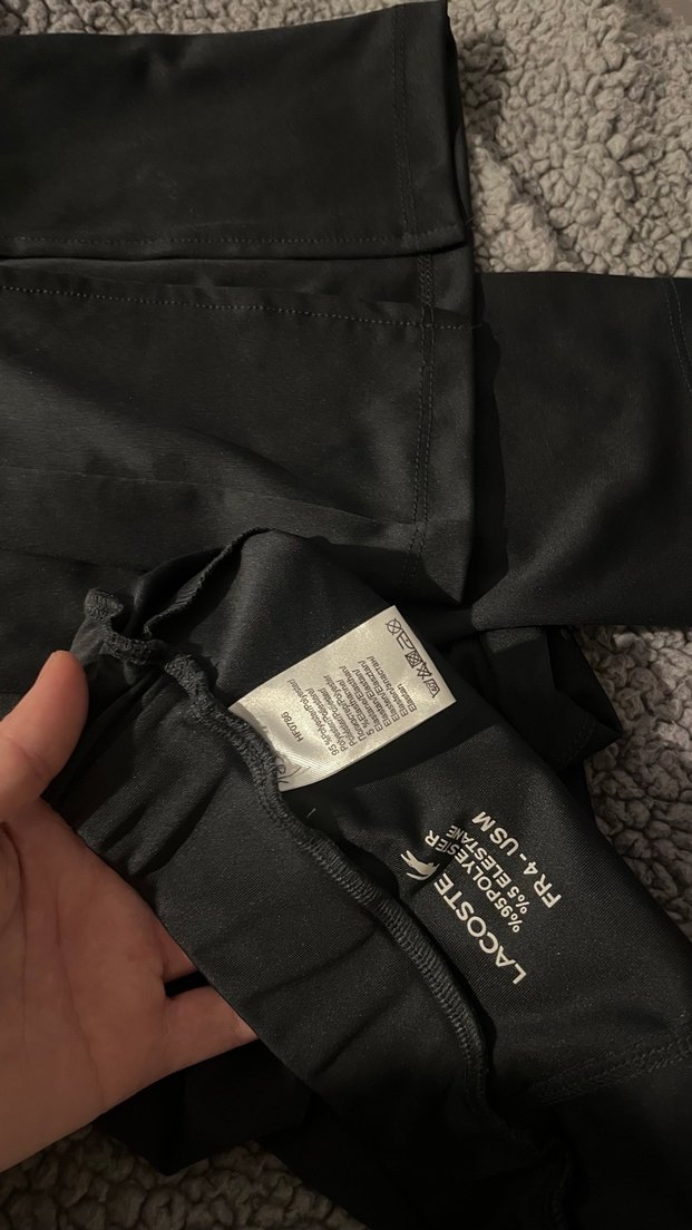 Siyah Kadın İspanyol Paçası Yırtmaçlı M beden Tayt - Görsel 2