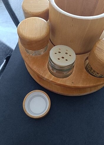 Beden Renk Bambu baharatlık