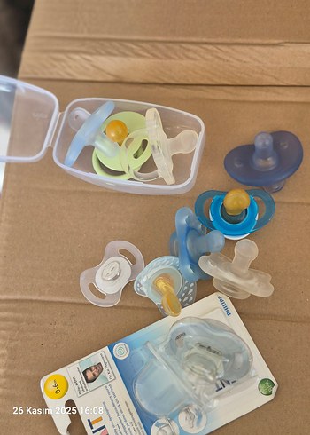 Pastel Mavi Bebek Biberon Seti - Görsel 5