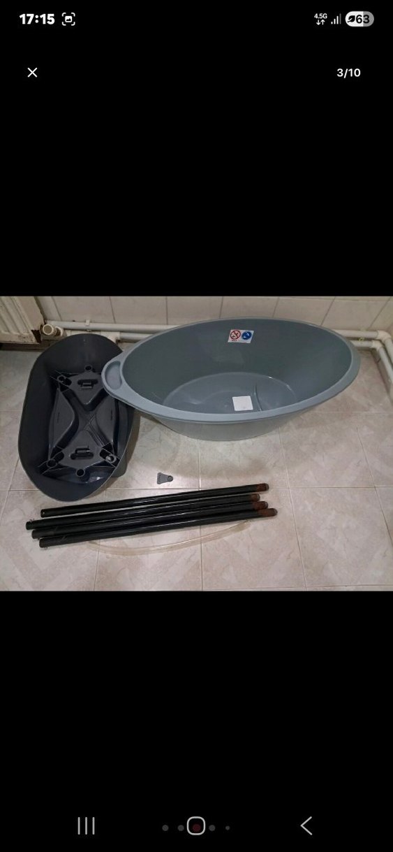 yüksek bebek yıkama küveti - Görsel 5