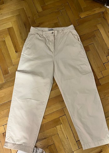 Bej KadınKumaş Pantolon - Görsel 2