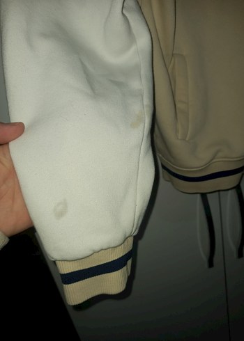 Bej Baskılı Uzun Kollu 13  14yas kiz cocuk - Görsel 2