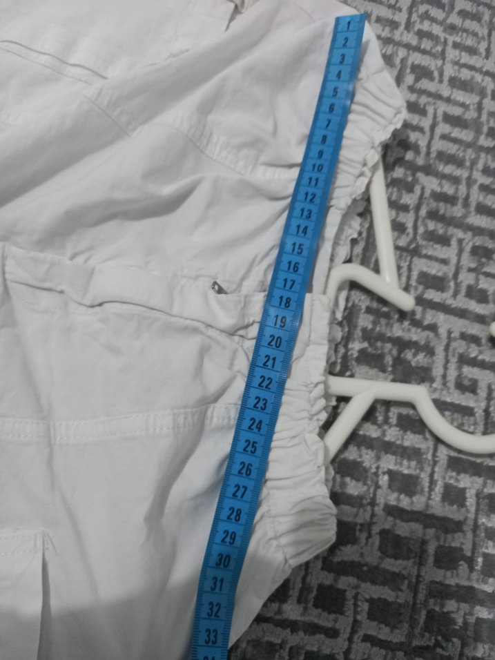 Beyaz renkli zara marka 11 12 yas pantolon - Görsel 5