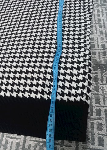 Gri Boğazlı Triko Kadın Tunik fabrika marka l beden - Görsel 6