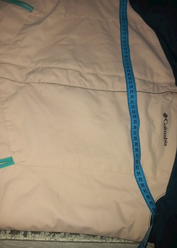 Columbia Renk Bloklu Midi Kadın Ceket - Görsel 9