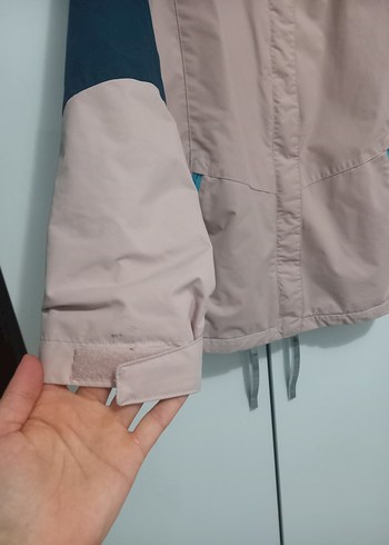 Columbia Renk Bloklu Midi Kadın Ceket - Görsel 5