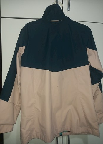 Columbia Renk Bloklu Midi Kadın Ceket - Görsel 7