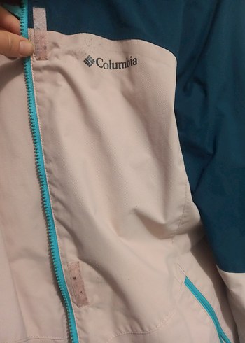 Columbia Renk Bloklu Midi Kadın Ceket - Görsel 3