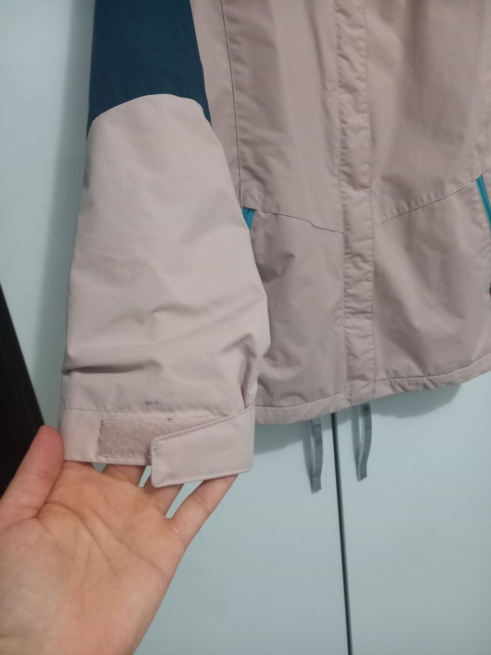 Columbia Renk Bloklu Midi Kadın Ceket - Görsel 5