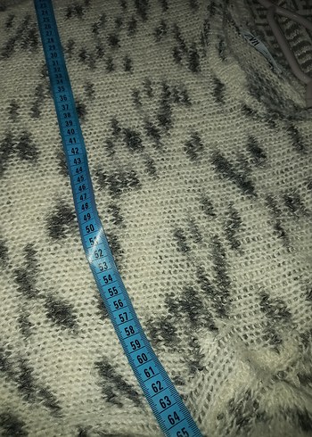 Gri Örgü Kadın Triko Kazak m beden zara - Görsel 5