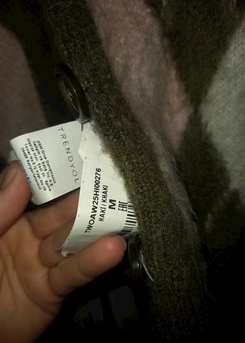 Kadın Bohem Rahat Triko Hırka m beden - Görsel 3