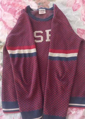 Kırmızı USPA Erkek Çocuk Triko Kazak 6 7 yas - Görsel 2