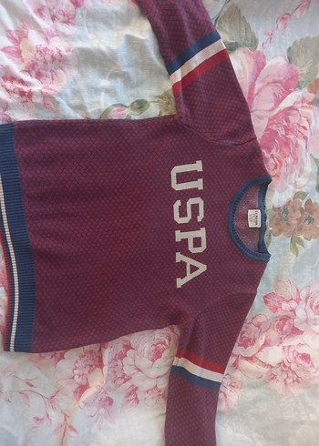 Kırmızı USPA Erkek Çocuk Triko Kazak 6 7 yas - Görsel 3