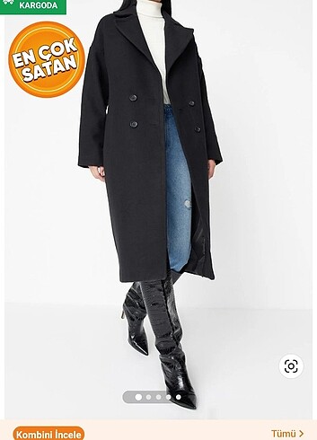 Trendyolmilla kaşe kaban