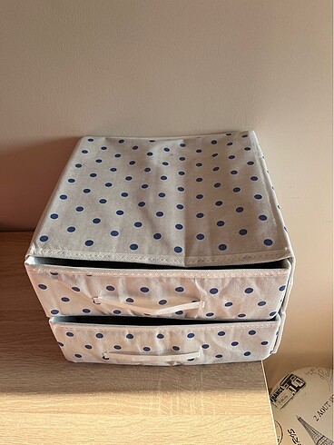 Ikea 2 katlı çekmeceli organizer