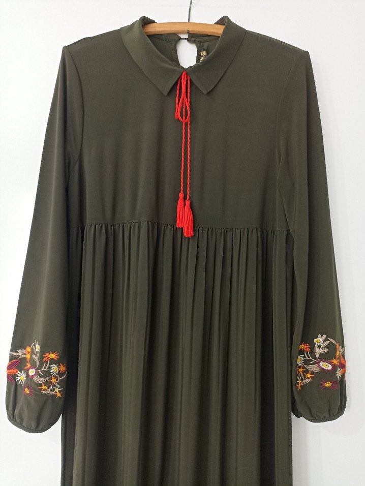 Moda Neva Bayan Tesettür Elbise - Görsel 3