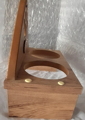 Ahşap Kedi Mama Kabı Standı - Görsel 4