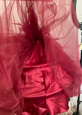 Abiye kabarık tüllü kabarık çocuk elbise - Görsel 12