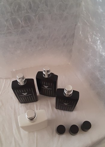 David Walker Modern Classic Erkek Parfümü  4 Adet Boş Şişe - Görsel 5