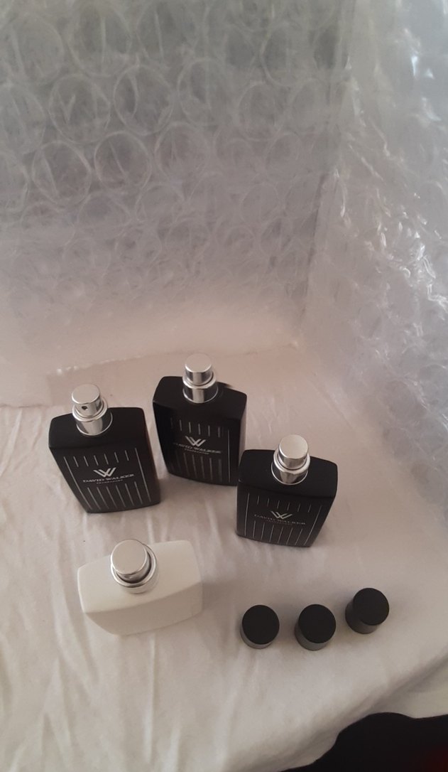 David Walker Modern Classic Erkek Parfümü  4 Adet Boş Şişe - Görsel 5