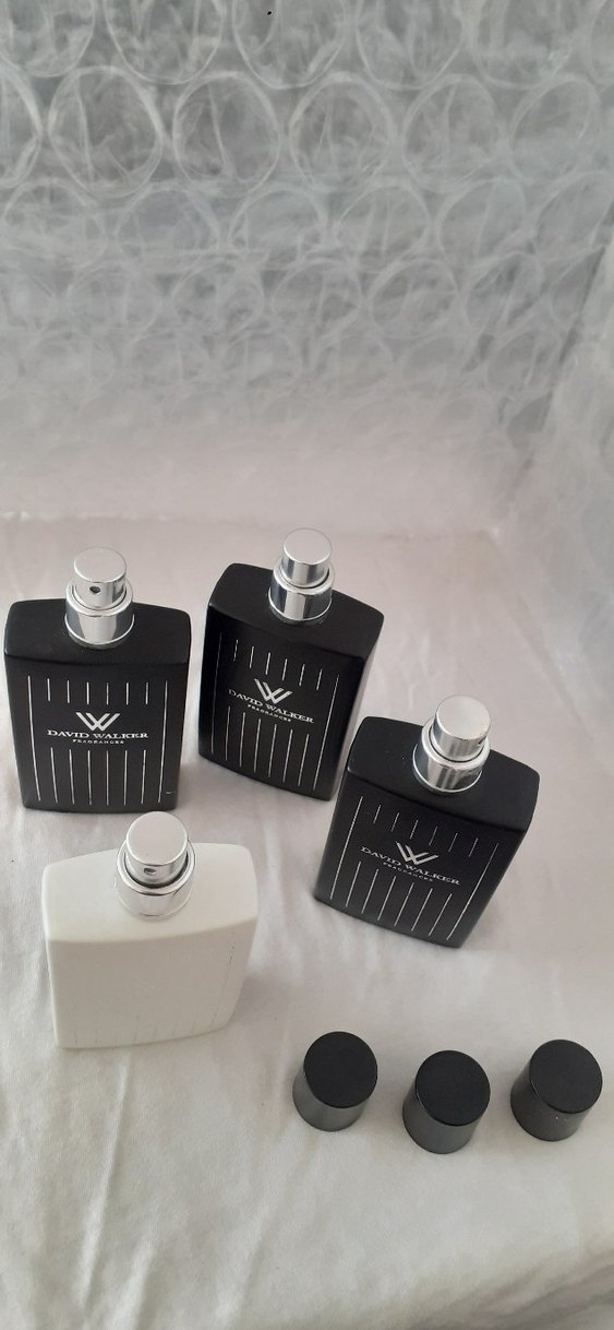 David Walker Modern Classic Erkek Parfümü  4 Adet Boş Şişe - Görsel 3