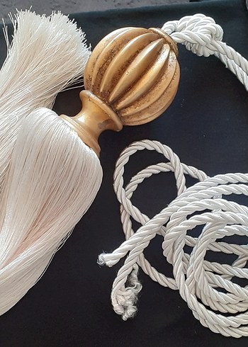 Fon Perde Tavan Bağlama 2'li Braçol - Görsel 5