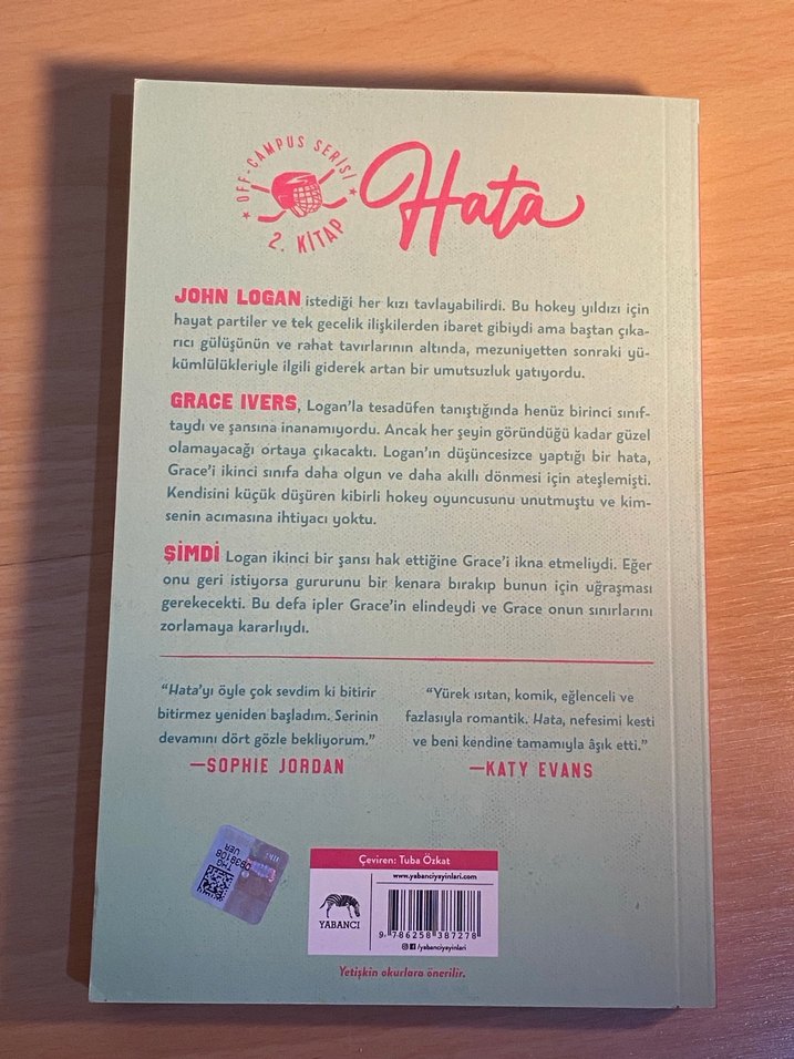 Hata - Elle Kennedy - Görsel 2