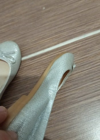 Kız Çocuk Füme Babet Ayakkabı Fiyonk Detaylı - Görsel 7