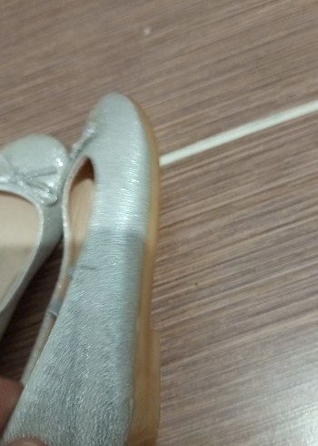 Kız Çocuk Füme Babet Ayakkabı Fiyonk Detaylı - Görsel 6