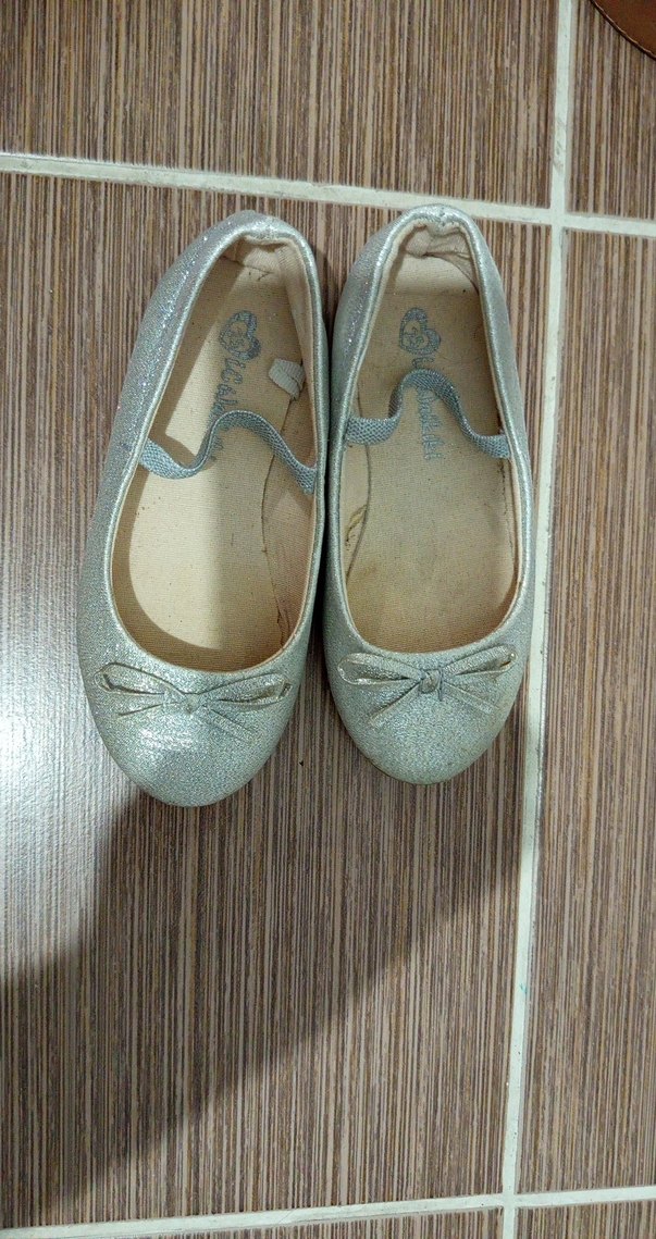 Kız Çocuk Füme Babet Ayakkabı Fiyonk Detaylı - Görsel 2