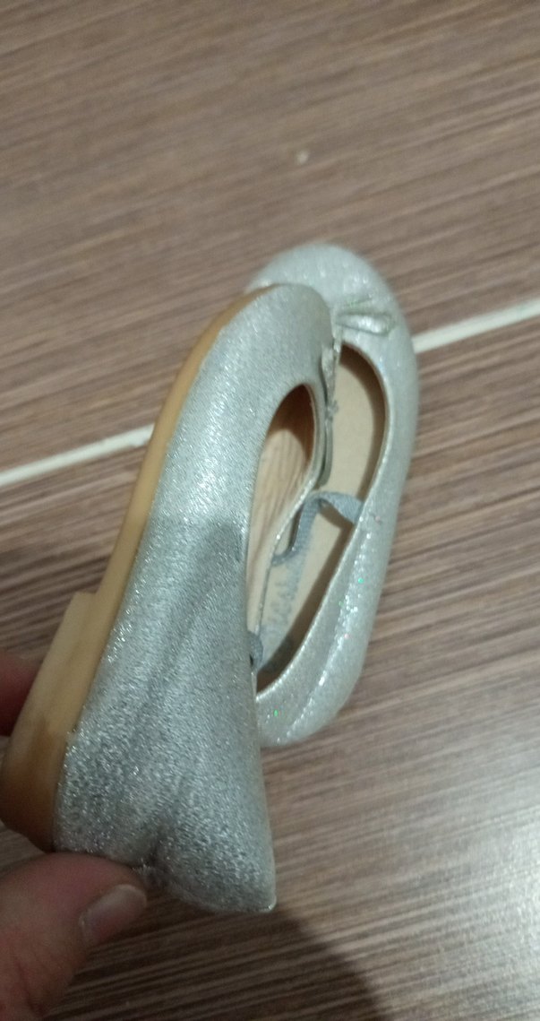 Kız Çocuk Füme Babet Ayakkabı Fiyonk Detaylı - Görsel 5