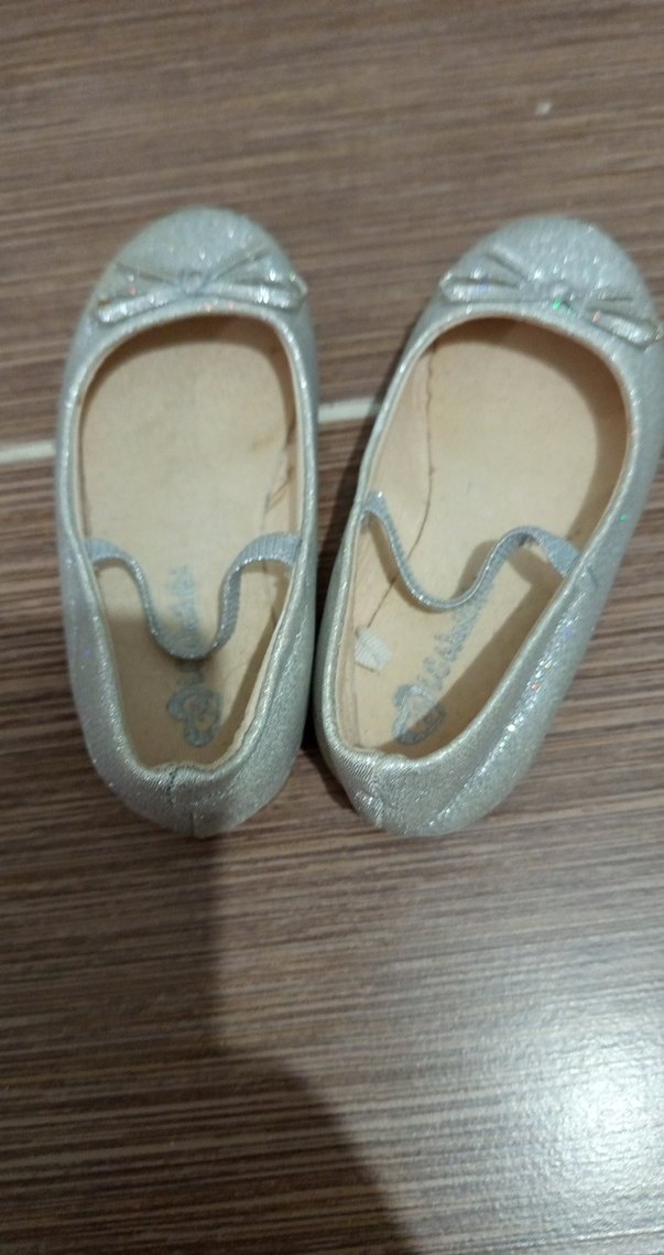 Kız Çocuk Füme Babet Ayakkabı Fiyonk Detaylı - Görsel 3