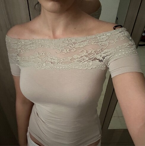 lolita dantel tişört