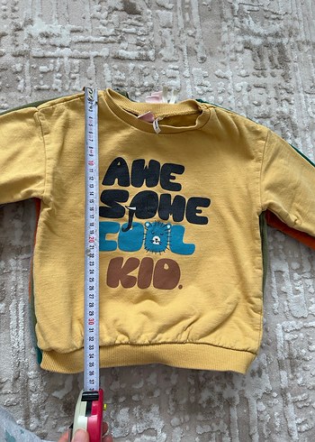 5 Adet Şardonlu Sweat (3-4 yaş) - Görsel 2