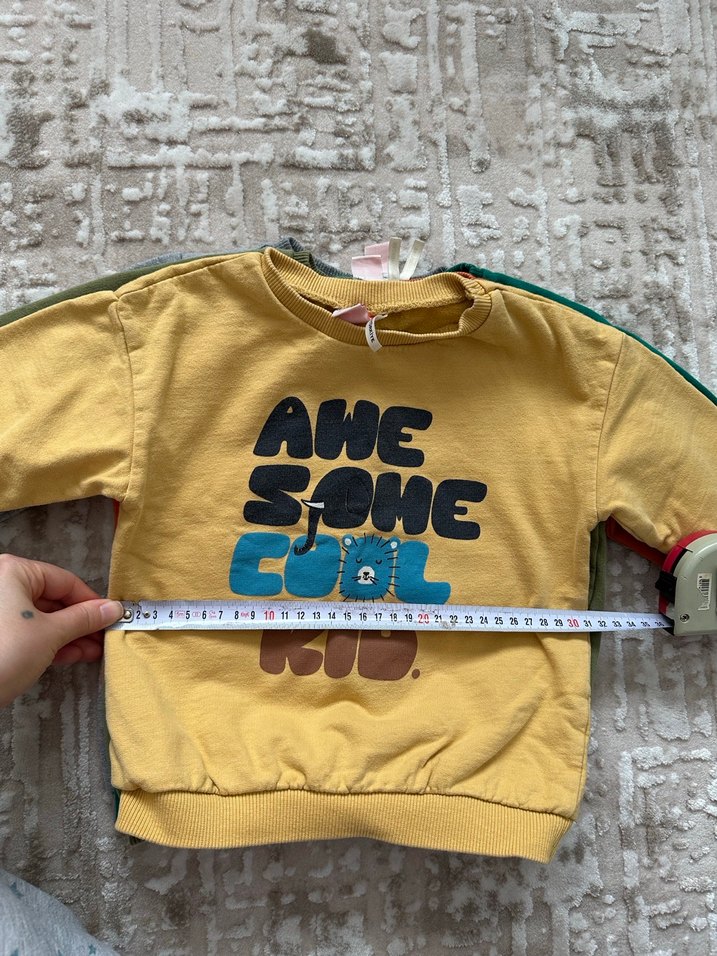 5 Adet Şardonlu Sweat (3-4 yaş) - Görsel 3